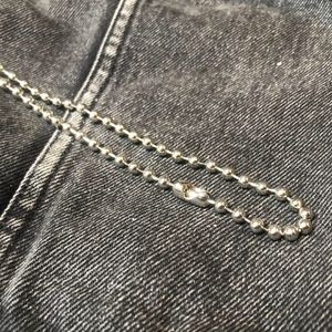 90’s Babe Ball Chain Choker Necklace